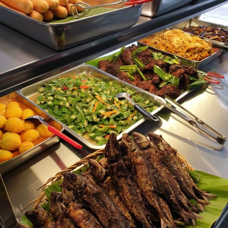 Nasi Lemak with Customizable Sides Bento (/pax – min. 10 pax)