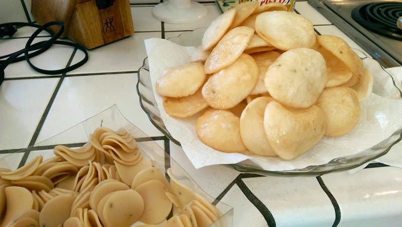 Prawn Crackers Basket