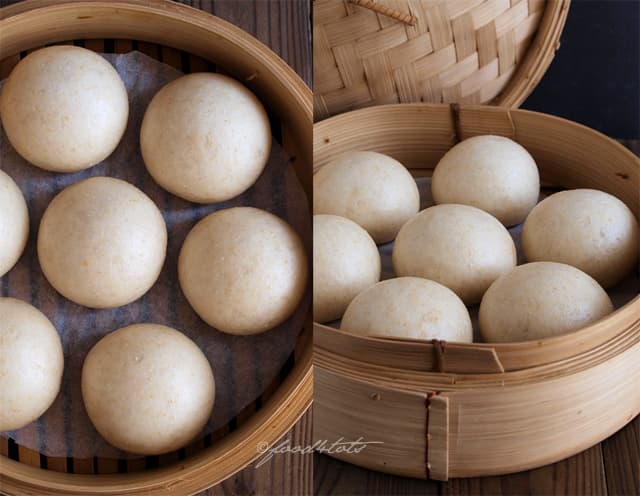 Red Bean Paste Pau 豆沙包