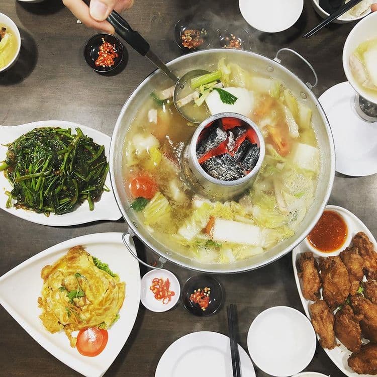 Red Garoupa Fish (Meat) Steamboat 红斑鱼肉炉