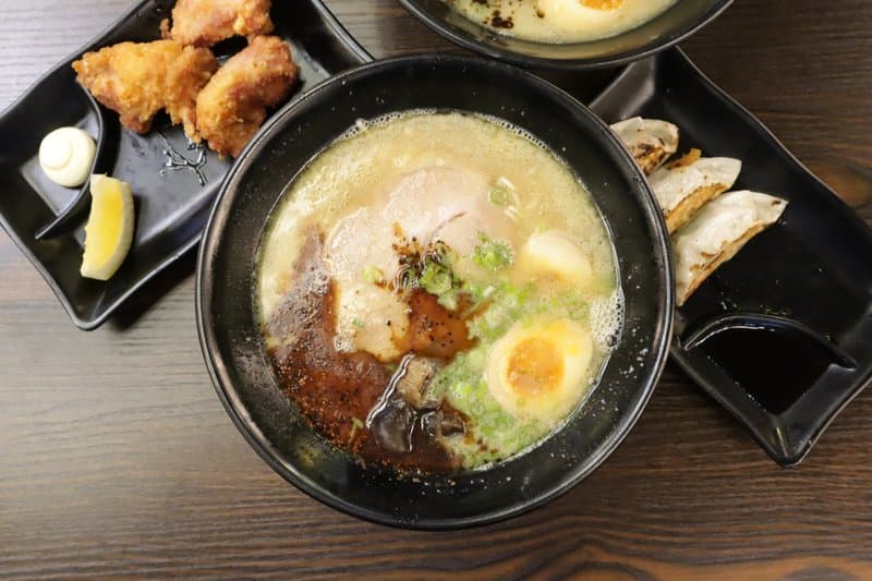 Spicy Tonkotsu Ramen with Ajitamago