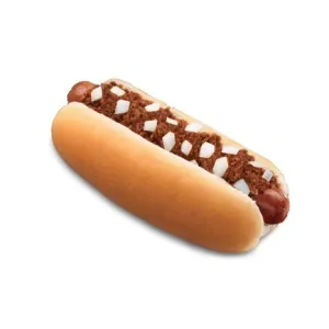 Chicken Coney Dog with Beef Sauce