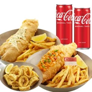 Meals for 2 Classic with Calamari