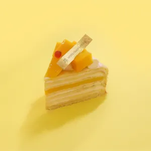 Mango Mille Crepe Slice