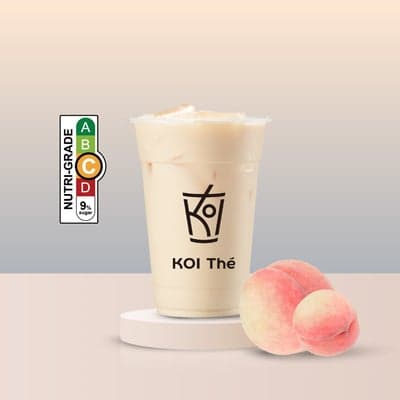 Peach Four Seasons Milk Tea (Large)