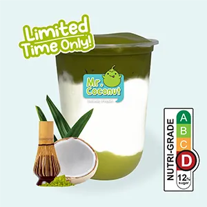 (L) Matcha Coconut Pandan Kaya Latte - GF