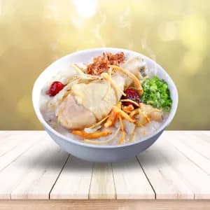 24. Ginseng Chicken Drumstick Congee