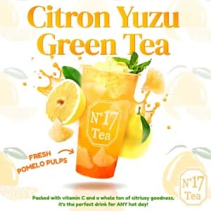 Citron Yuzu Green Tea (L)