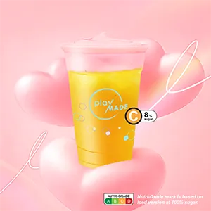 (M) Pink Kiss Cheese Foam Chrysanthemum Tea