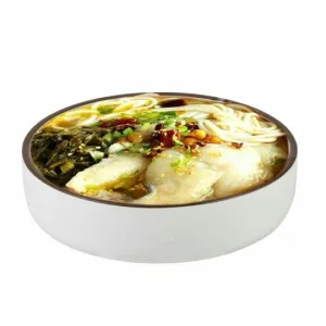 B8. Pickled Cabbage Fish with Rice Noodle酸菜鱼米线