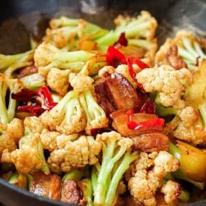 干锅菜花 Dry pot cauliflower