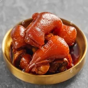 麻辣猪蹄 Mala braised pig trotters