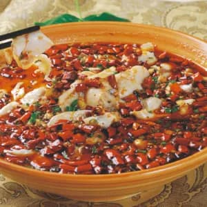水煮鱼片 Sichuan boiled fish fillets