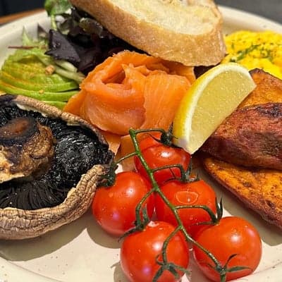 JOMO All Day Breakfast with Smoked Salmon