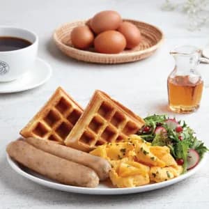 Breakfast Waffles Platter 🧇