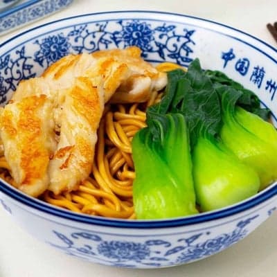 Dry Chicken Noodles 干拌鸡肉面