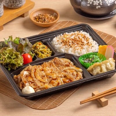 Pork Shogayaki Bento (D)