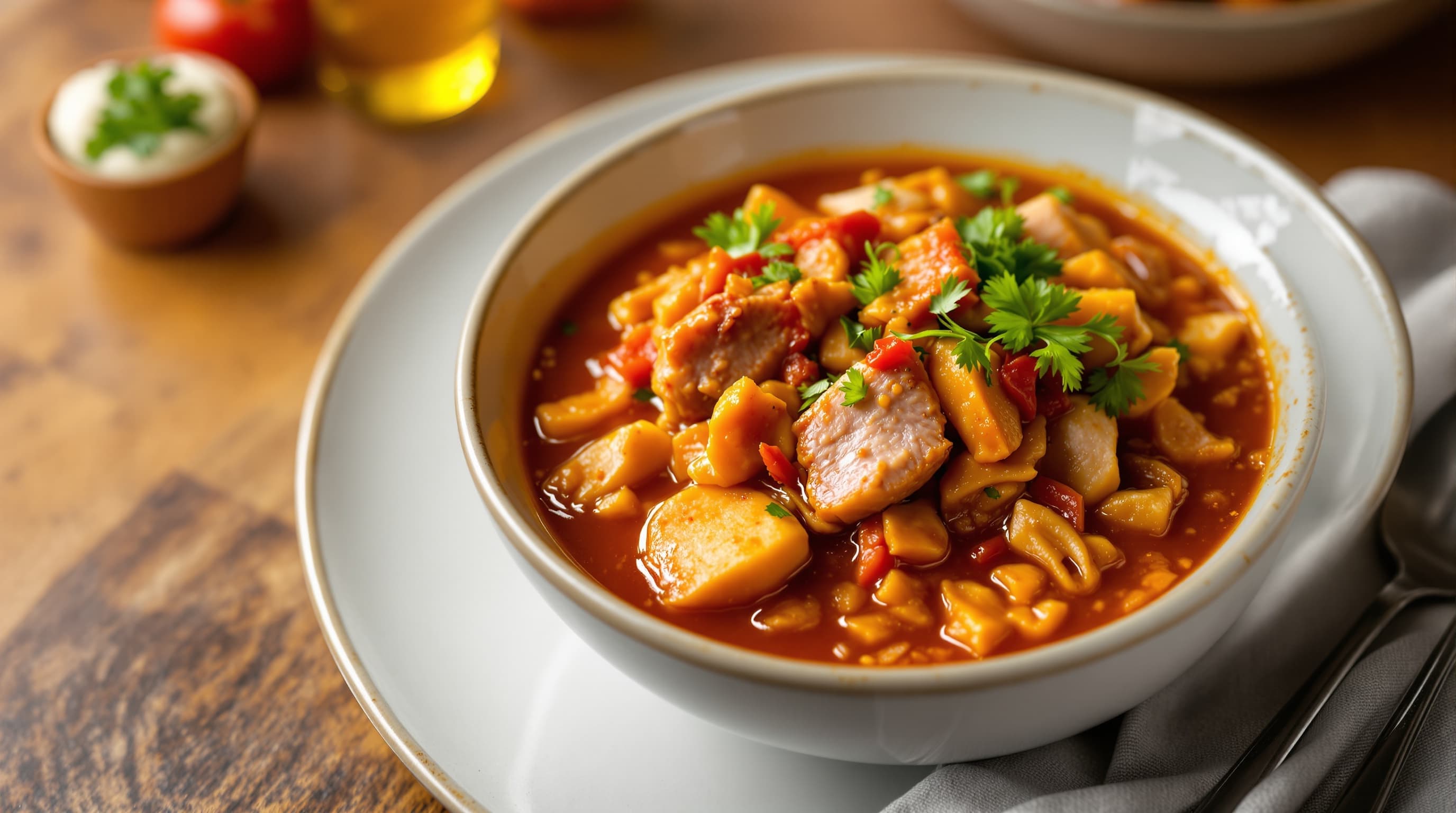 Kimchi Jjigae: Spicy Korean Kimchi & Pork Belly Stew