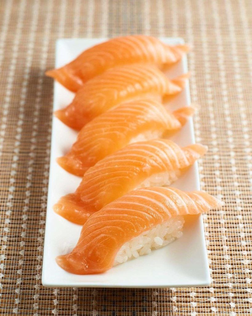 Genki Sushi Salmon Mentai 