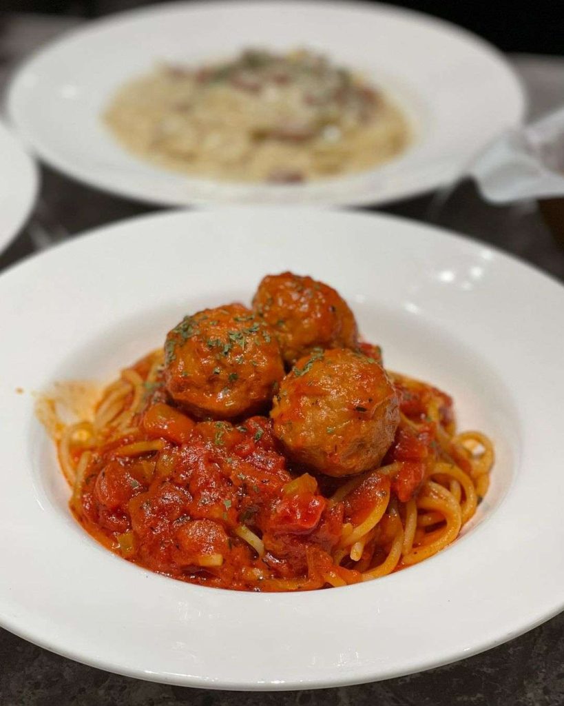 omni meatball bolognese pasta janethe foodie