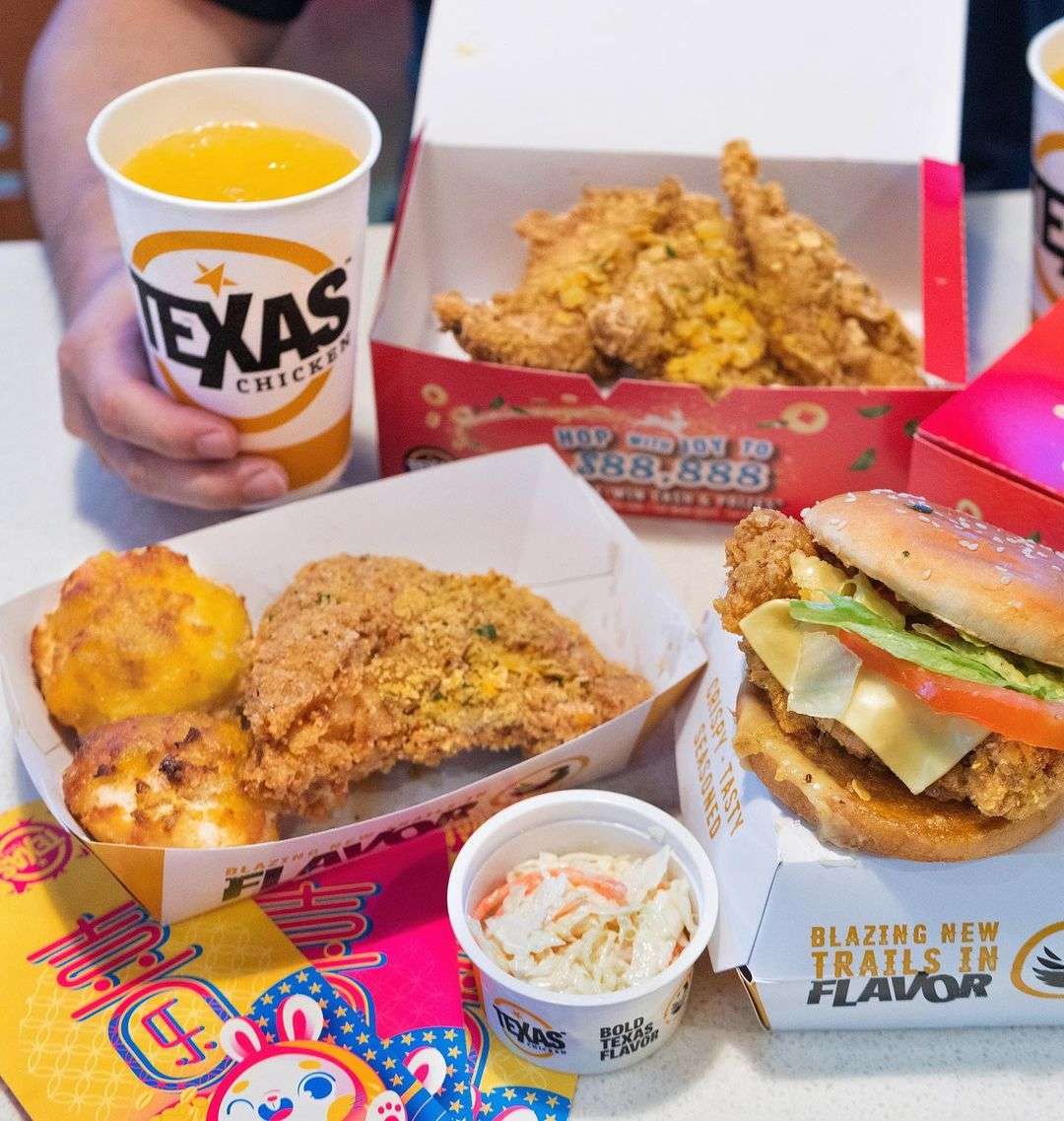 Latest Texas Chicken Menu Prices & Outlets Singapore 2023
