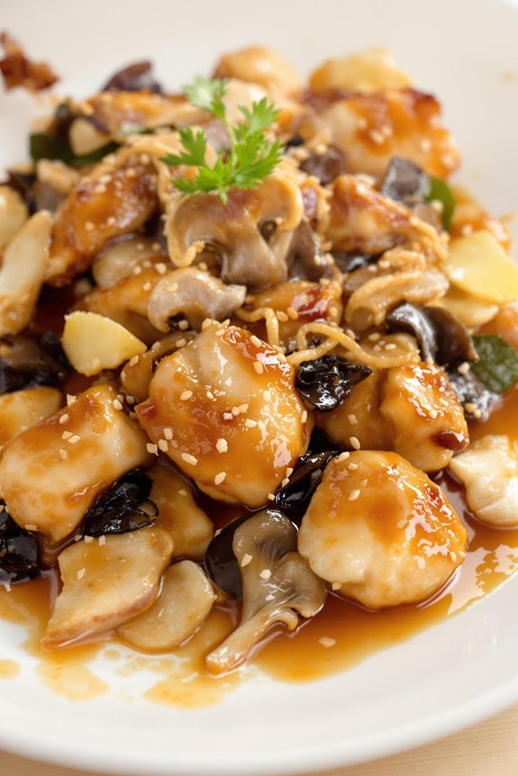 Aromatic Steamed Chicken Mushroom Fungus Recipe 1 Aromatic Steamed Chicken Recipe