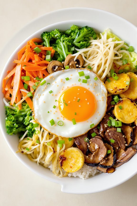 Authentic Korean Bibimbap Recipe With Marinated Beef 1 Authentic Korean Bibimbap Recipe
