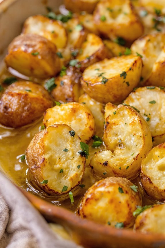 Buttery Italian Herb Roasted Potato Recipe 1 Buttery Crispy Herb Potatoes