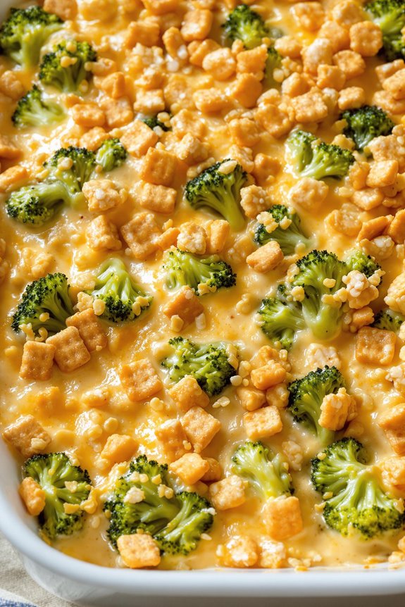 Cheesy Velveeta Broccoli Casserole Recipe 1 Cheesy Broccoli Casserole Recipe