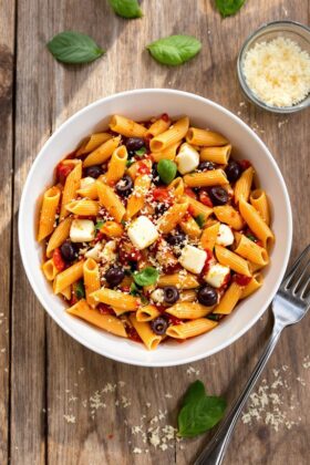 cheesy penne pasta recipe