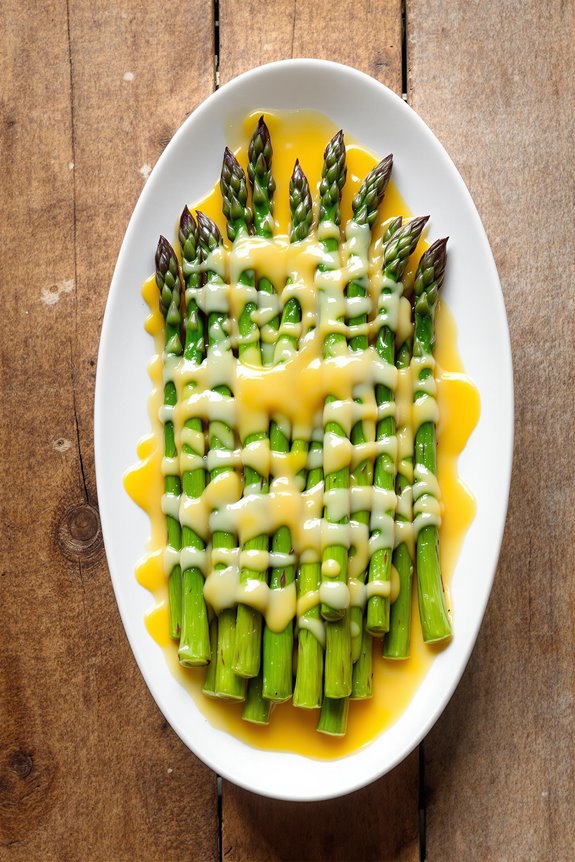 Creamy Asparagus Cheese Dish