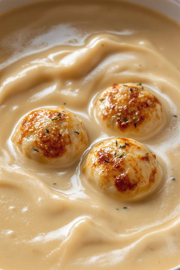 Creamy Mushroom Soup Recipe For Swedish Meatballs 1 Creamy Mushroom Soup Recipe