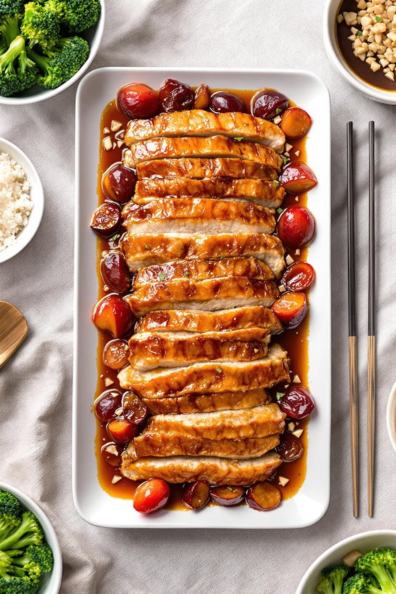 Crispy Chinese Pork Belly Recipe With Plums 1 Crispy Pork Belly With Plums