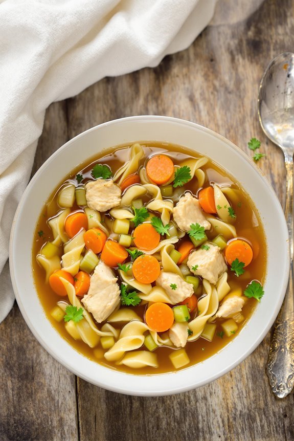 Delicious Comforting Chicken Soup