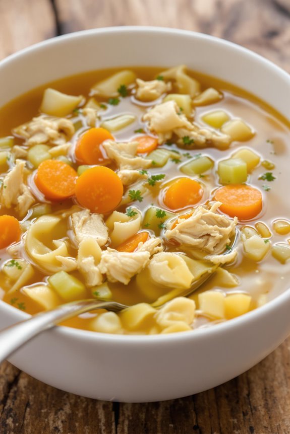 Hearty Homemade Chicken Soup Recipe 1 Hearty Homemade Chicken Soup