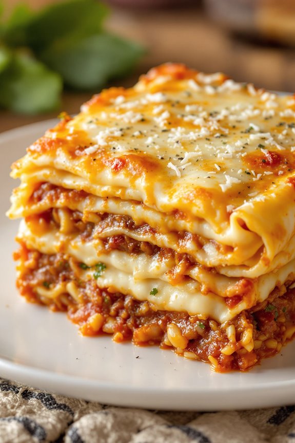 Hearty Homemade Italian Lasagna Recipe 1 Hearty Homemade Italian Lasagna