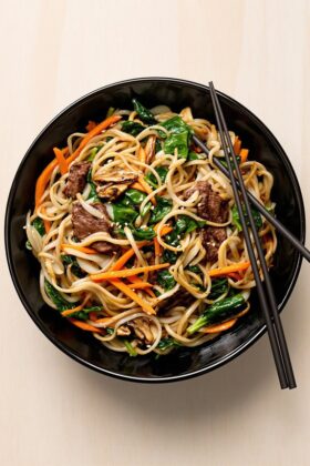 master authentic korean japchae