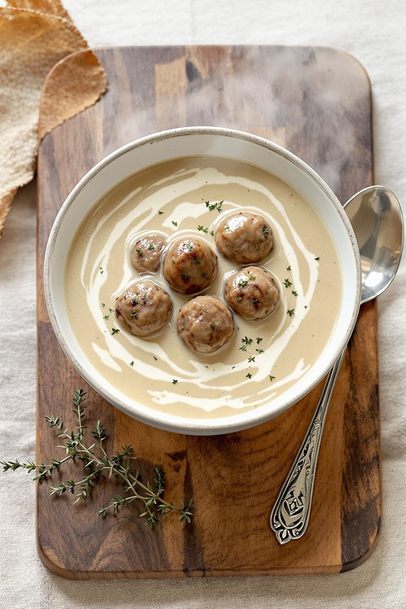 Mushroom Soup For Meatballs