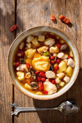 pork and cucumber soup