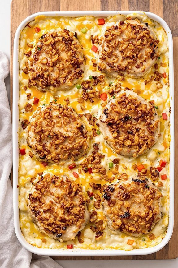 Savory Pork Chop Bake