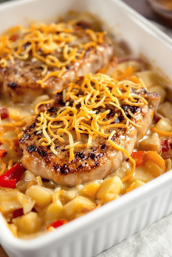 Savory Pork Chop Potato Bake Recipe 1 Savory Pork Chop Bake Recipe