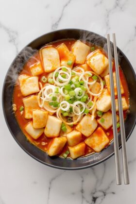 spicy korean tteokbokki recipe