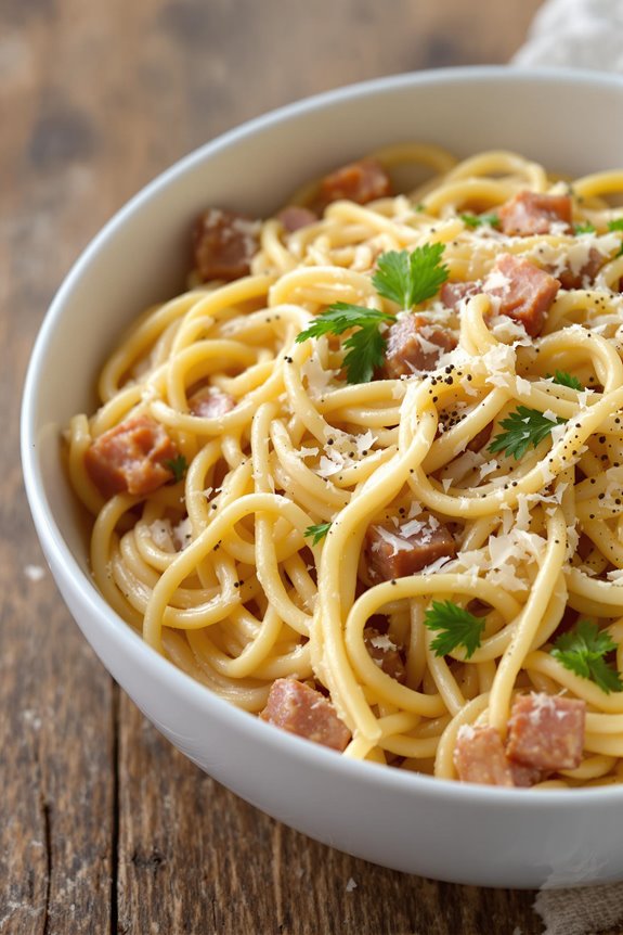 Creamy Italian Carbonara Recipe With Sausage 1 Timing Is Crucial For Success