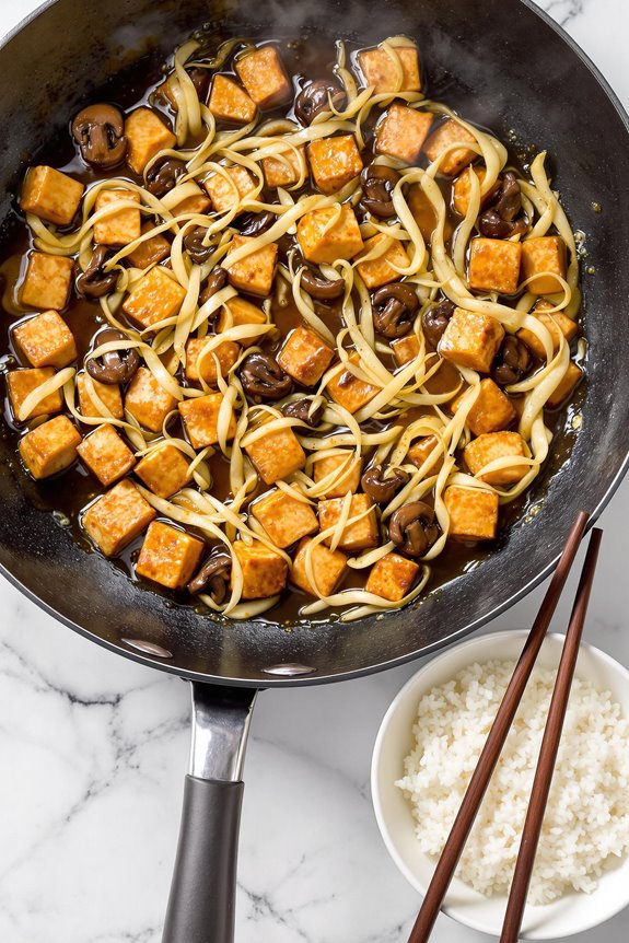 Tofu And Egg Stir Fry