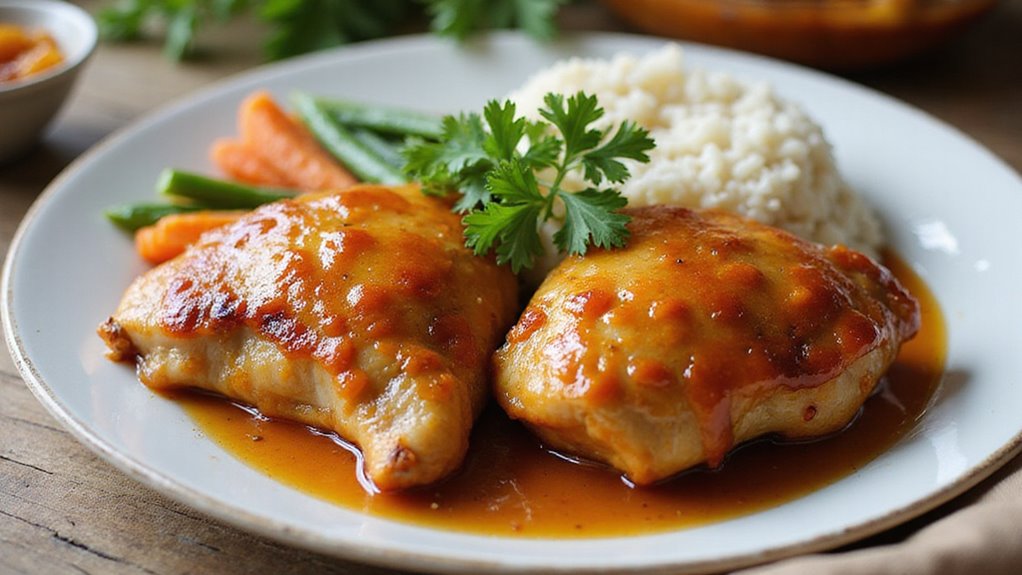 Glazed Apricot Baked Chicken Thighs (Finally Ready To Share) 1 Apricot Glazed Chicken Thighs Recipe