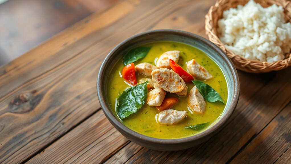 Authentic Thai Green Curry Recipe With Coconut 1 Authentic Thai Green Curry