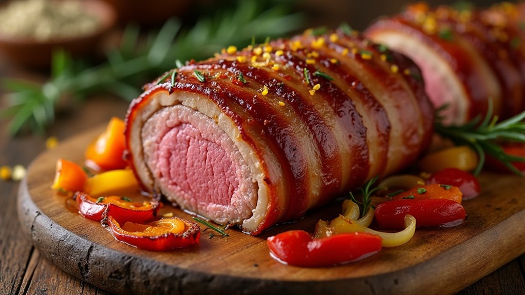 Bacon Wrapped Venison Steak Recipe
