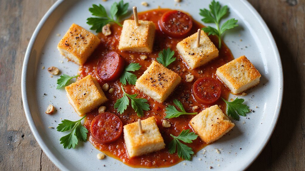 Barramundi Bites With Chorizo