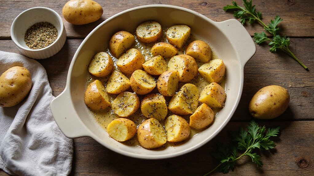 Buttery Herb Roasted Potatoes