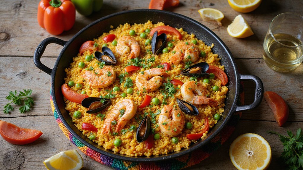 The Secret To Spanish Paella 15-Minute Magic 1 Celebratory Authentic Spanish Dish